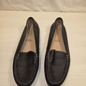 Rockport Washable Black Leather Loafers Size 9.5M Womens